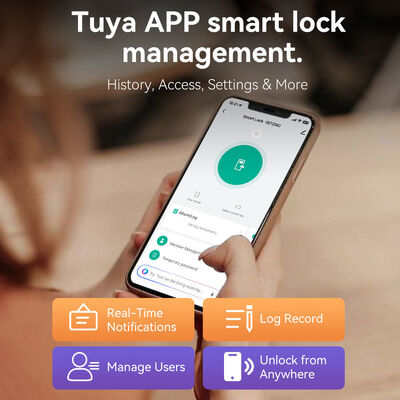 S819-2MAX Camera Lock Visible Tuya Intercom Video Calls Smart Door Lock Keyless Entry Security Factory OEM Wifi Smart Lock