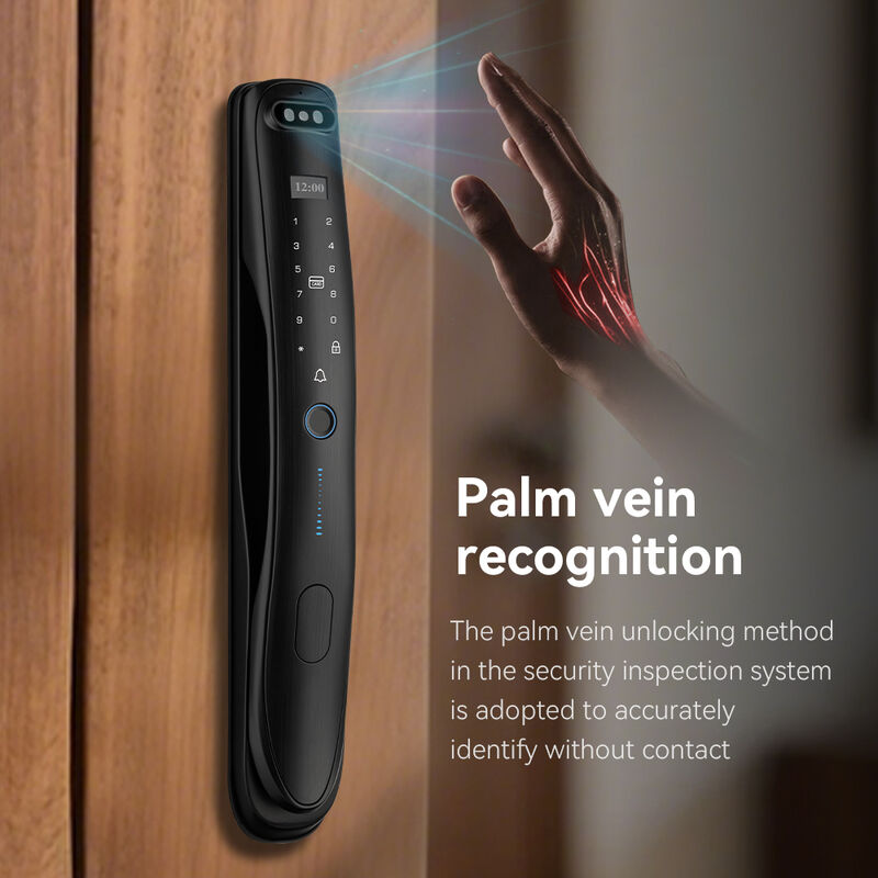 3D Face Recognition Smart Door Lock with Tuya Active Video Calling and 7.4V 5000mAh Lithium-ion Battery