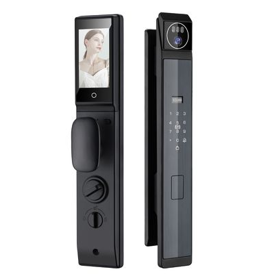 Aluminiumlegierung Video-Intercom-Türschloss 3D-Gesichtserkennung Türschloss