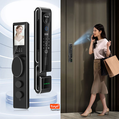 3D-Gesicht Intelligentes Türschloss S666 Mit Intercom Luxus Türschloss