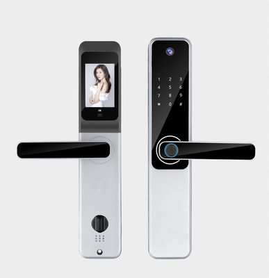 Qleung Tuya Wifi App Kamera Schlösser Biometrische Fingerabdruckerkennung Code IC-Karte Schlüssel S802Pro Home