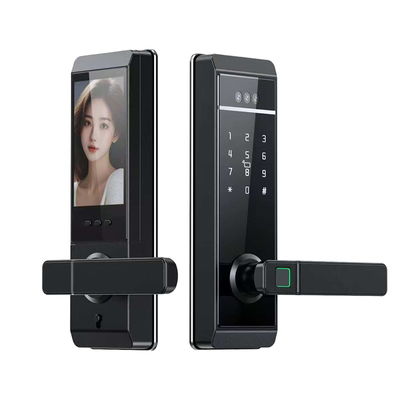 Qleung S810max Smart Home Lock mit Kartencode Schlüssel Fingerabdruck Handfläche Passwort Mehrsperren