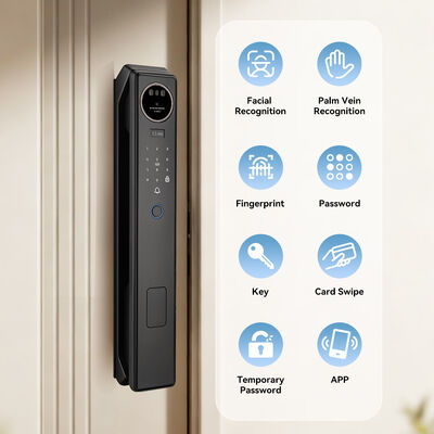 Qleung S959max Gesichtserkennung Palmvenen Fingerabdruck Passwort Karte Schlüssel App Unlocking